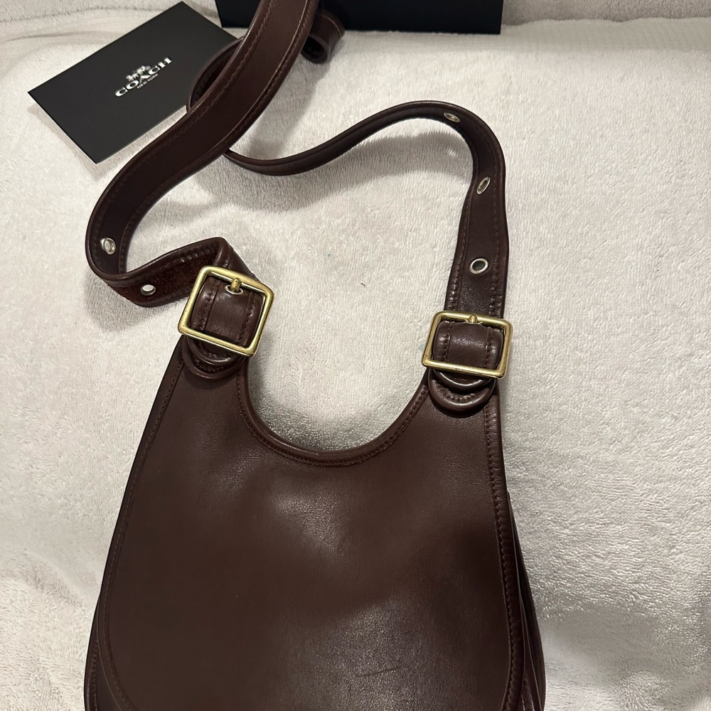 Vintage Coach saddle bag - Picture 4 of 10